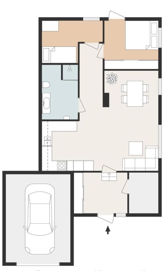 Cozy Elegant 2Bedroom Apt W/Parking And Nice View 트롬쇠 외부 사진